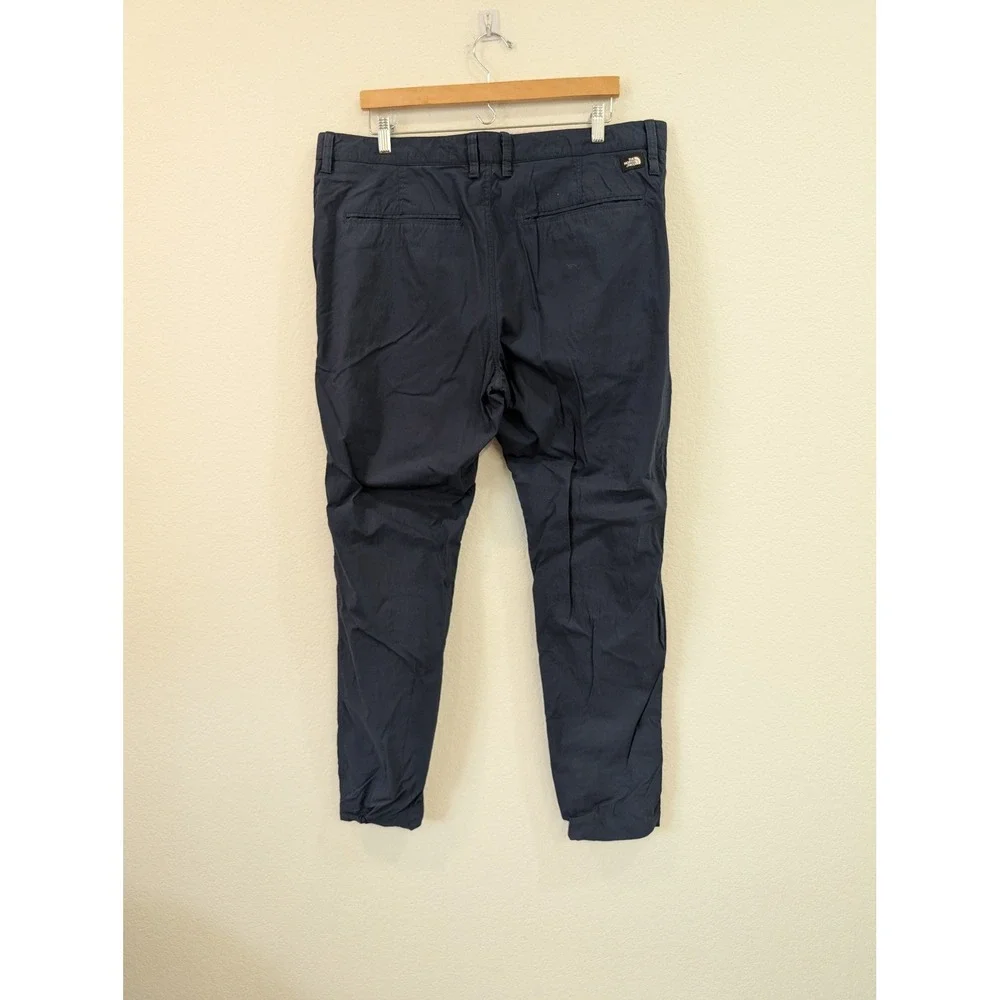 The North Face Mens Navy Blue NF0A3FZD Stretch Hiking Utility Pants Cinch Hem 38